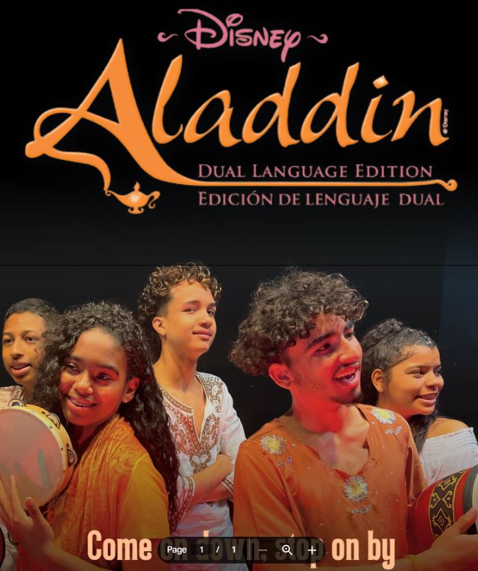 Aladdin Dual Language Edition Transports Audiences