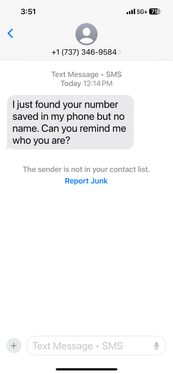 Text messages like these seem innocent but can hide sinister motives.  