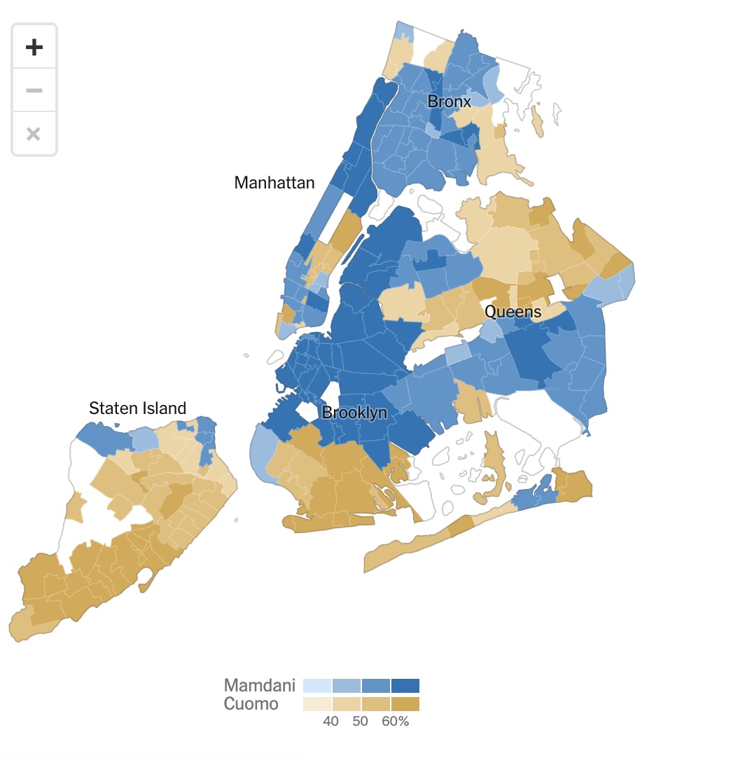election results NYC