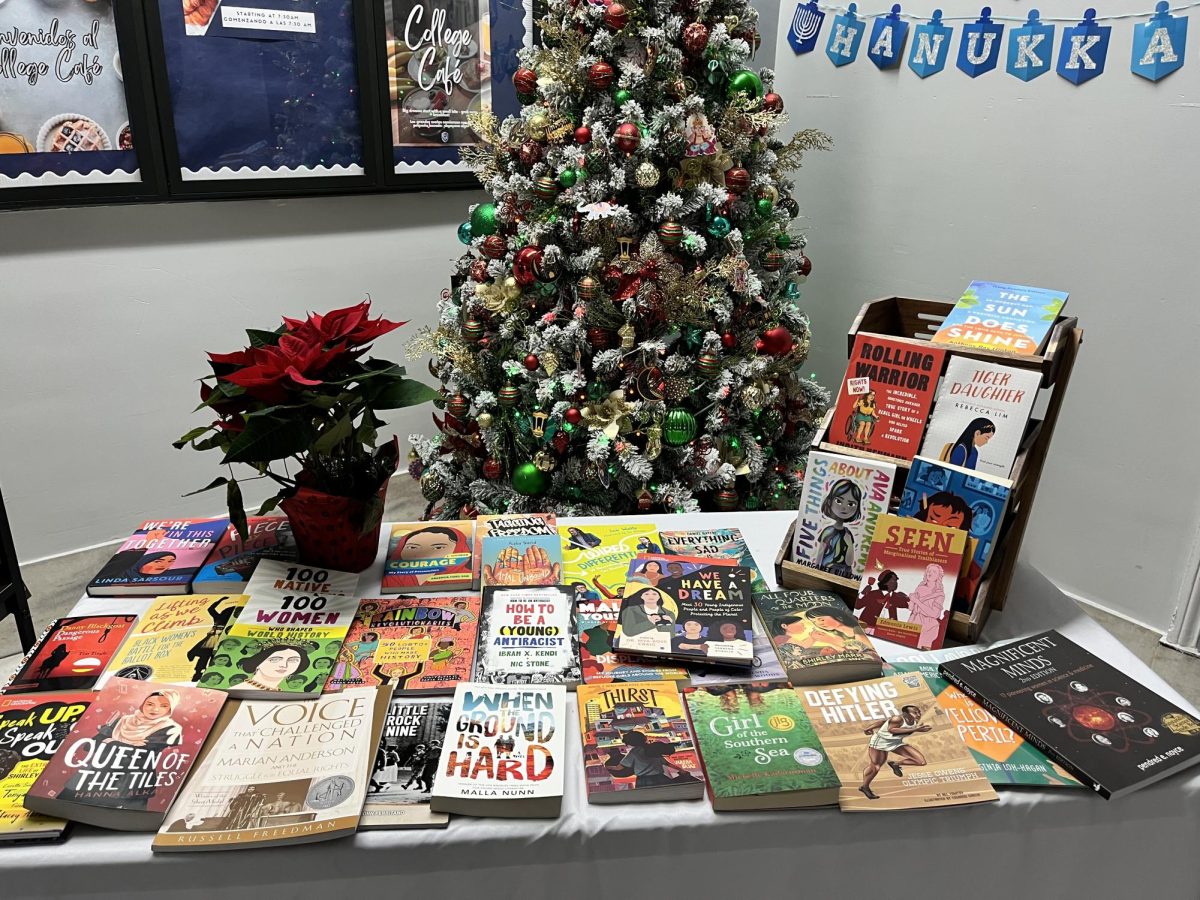The annual book fair is part of the larger holiday celebration season at TCA.  